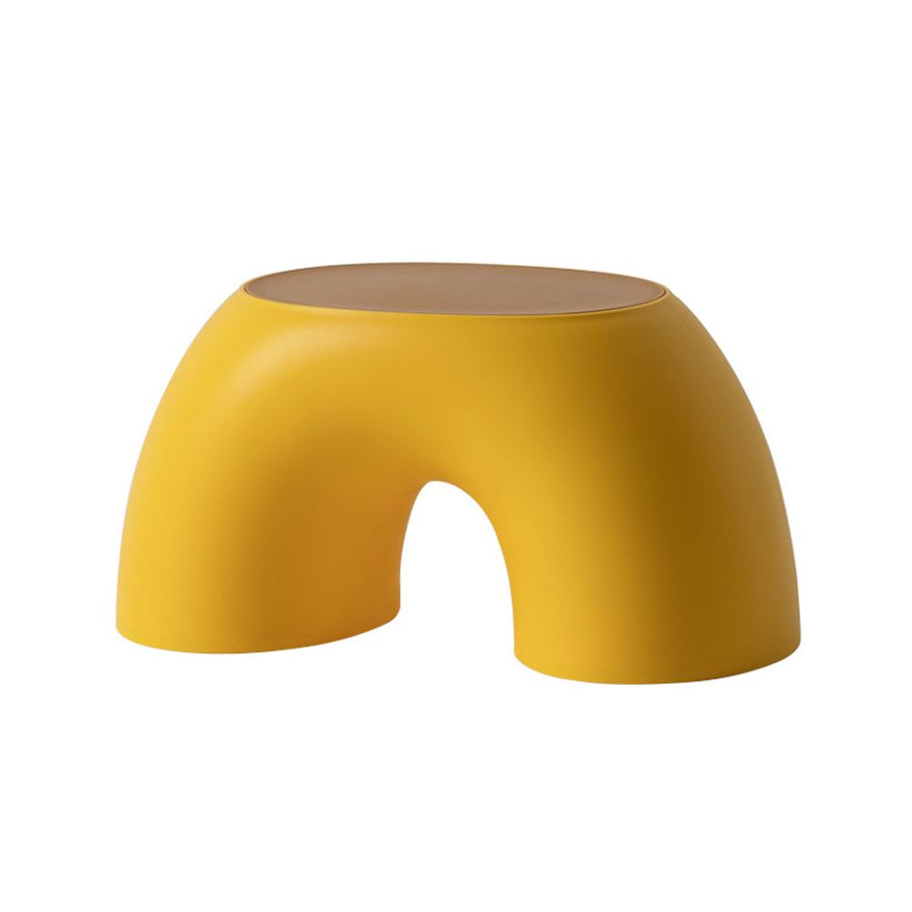 HEDO - 童趣彩虹椅-黃色 (19x36x18.5cm)