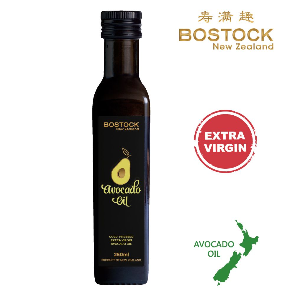 壽滿趣 - 紐西蘭BOSTOCK-頂級冷壓初榨酪梨油-250ml