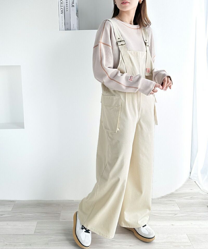 日本 Classical Elf - Java聯名 美式休閒工裝吊帶褲-黑