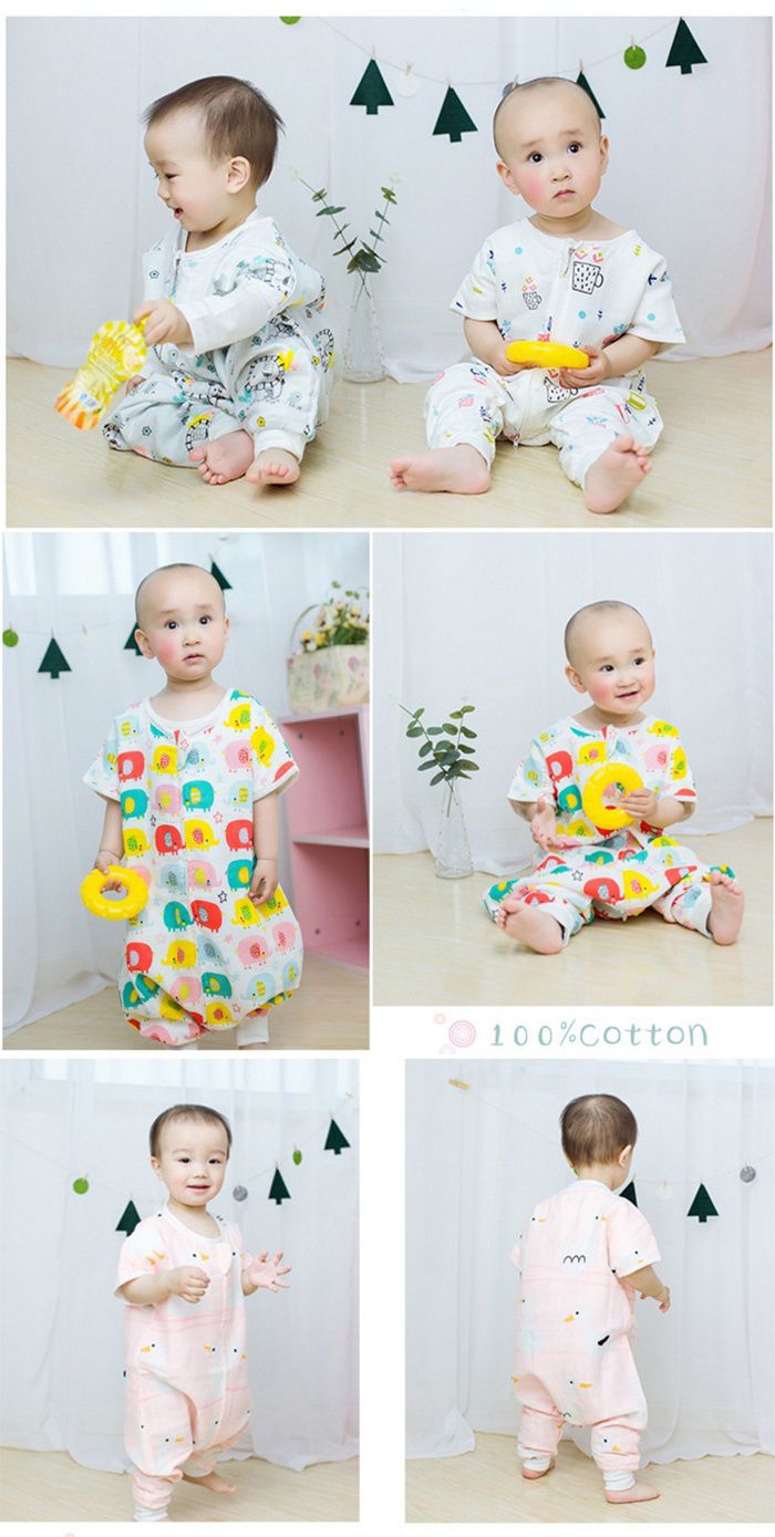 Muslin tree 吸汗背巾/包巾/防踢被睡袋 ♡ 夏天的好朋友