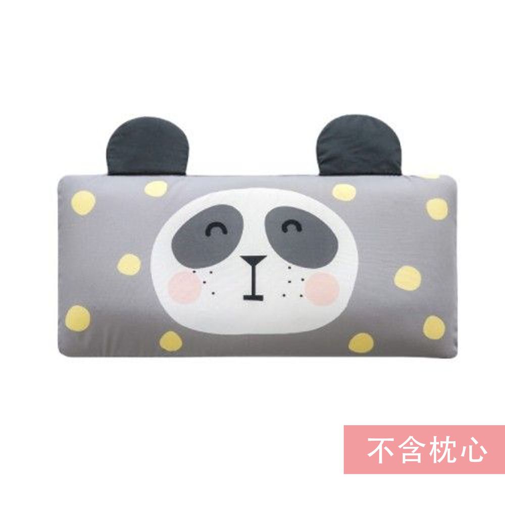 韓國 Bonitabebe - 枕套-三段式可調高兒童透氣枕用-微笑熊貓 (59*29公分)