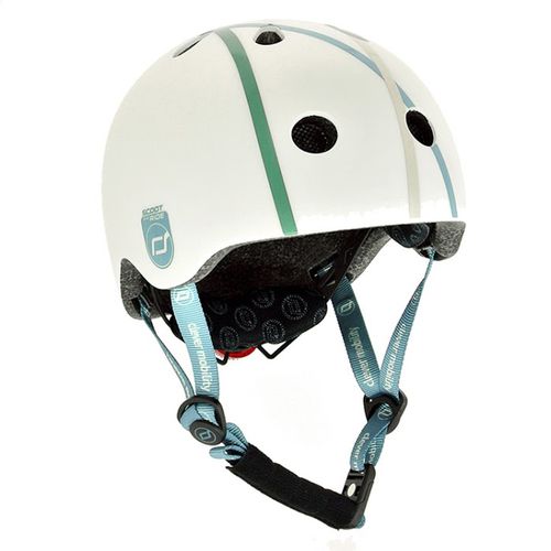 兒童安全帽XXS(頭圍48-52cm)-米白條紋