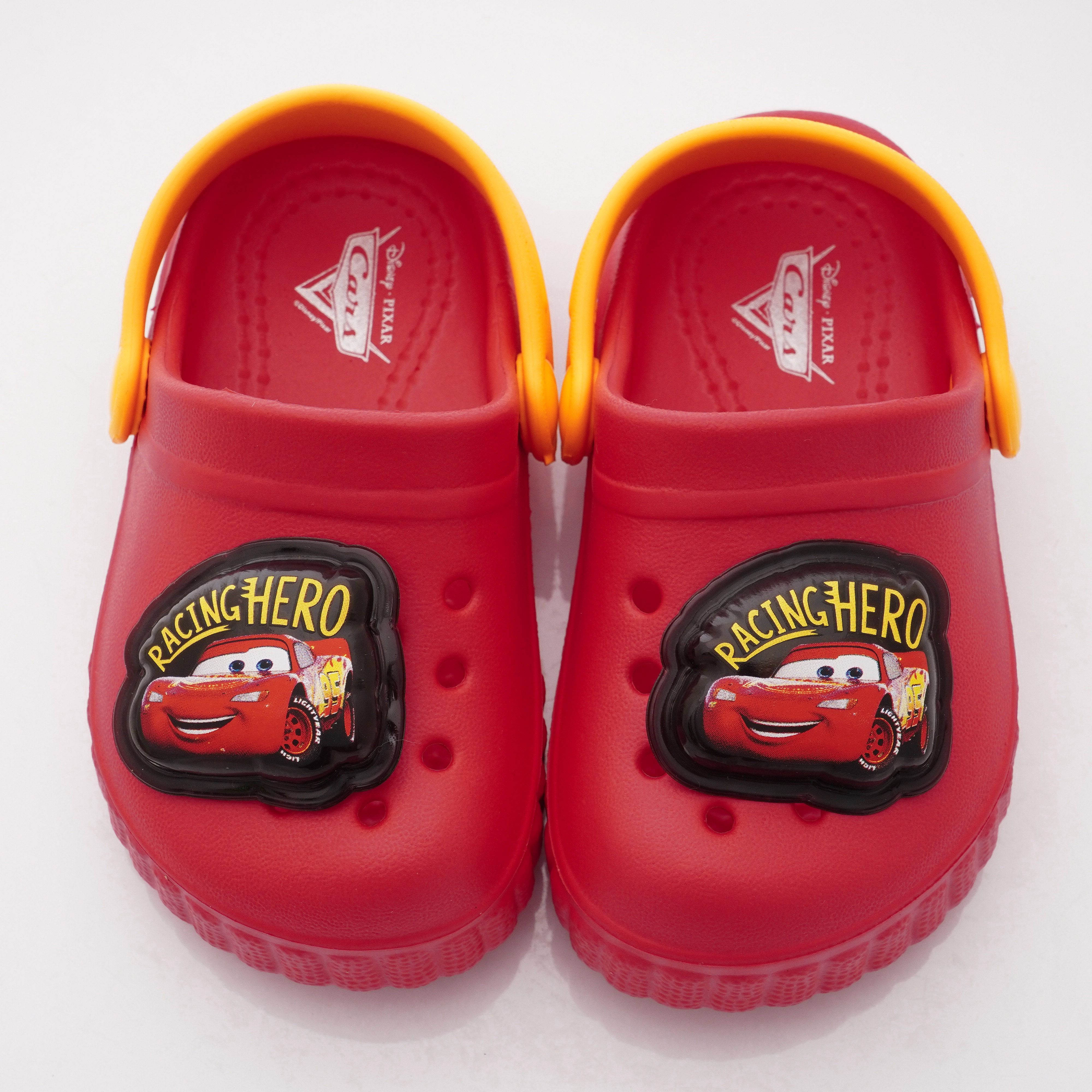 DISNEY 迪士尼 - 麥坤包趾涼鞋(小童段)-紅