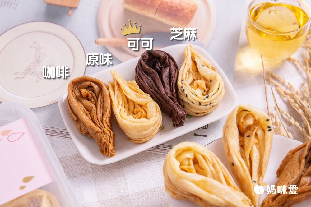 100%純可可＋低甜度海藻糖！嗨嗨千層水滴蛋捲