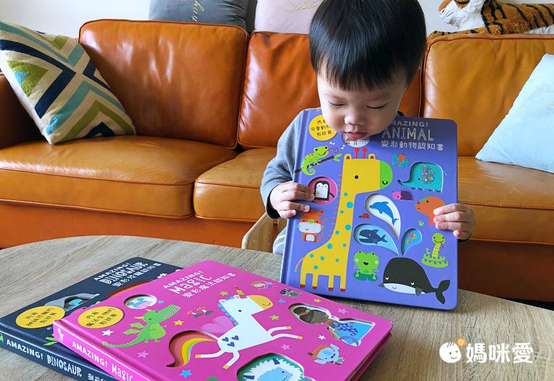 禾流文創 - Amazing!變形認知書 3本一套-變形恐龍認知書+變形動物認知書+變形魔法認知書