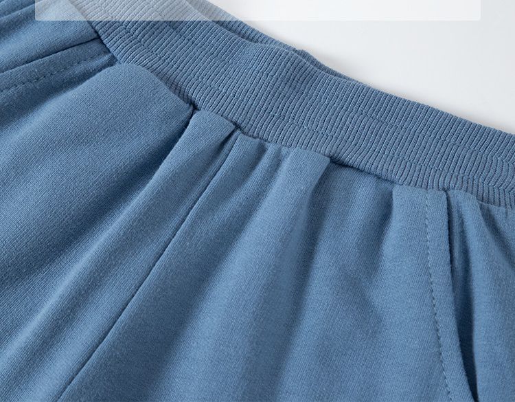 BE TOP - 純棉休閒短褲-越野吉普車-灰色