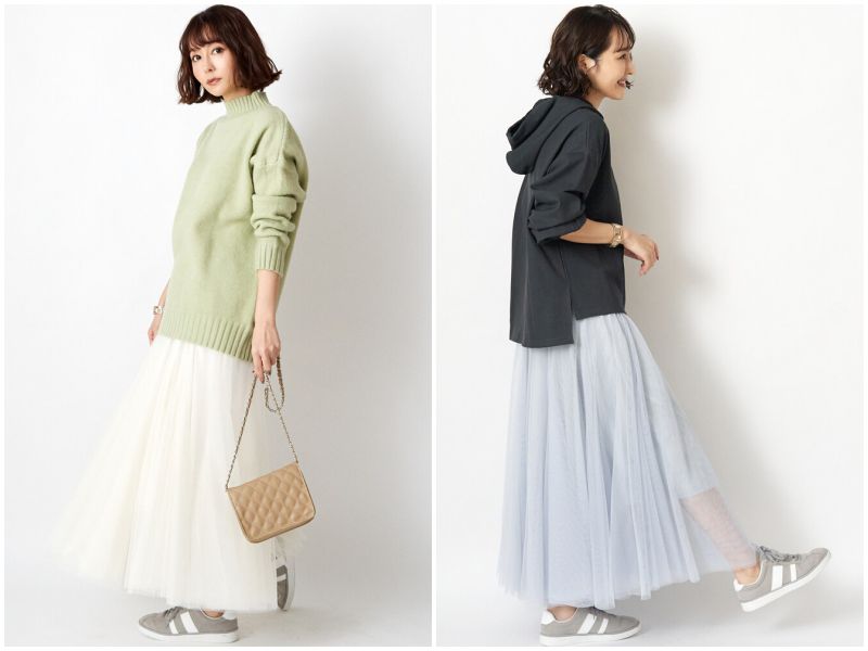 日本女裝代購 - 2way 碎花V領洋裝/罩衫外套-綠 (M(Free size))