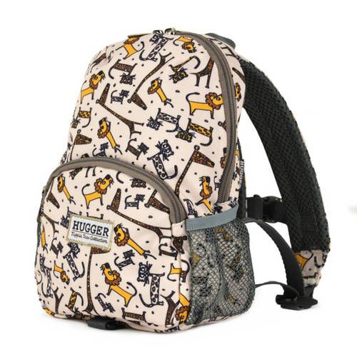 HUGGER - 防走失背包(馬達加斯加)牽繩可拆-學齡前幼兒園寶寶學步期外出小後背包 (1-3Y)