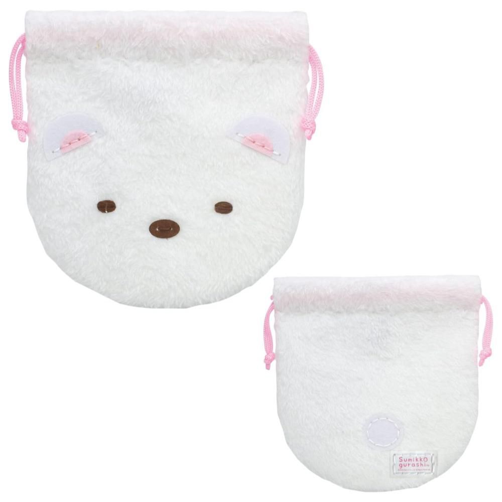 角落生物 Sumikko Gurashi DIY束口袋(白熊)