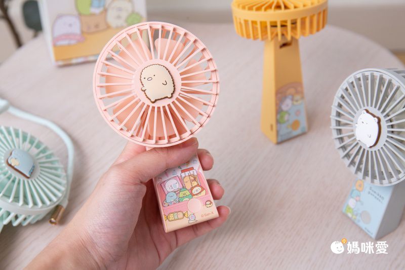 AIRMATE 艾美特 - USB垂直翻轉充電風扇-角落小夥伴款-白熊白