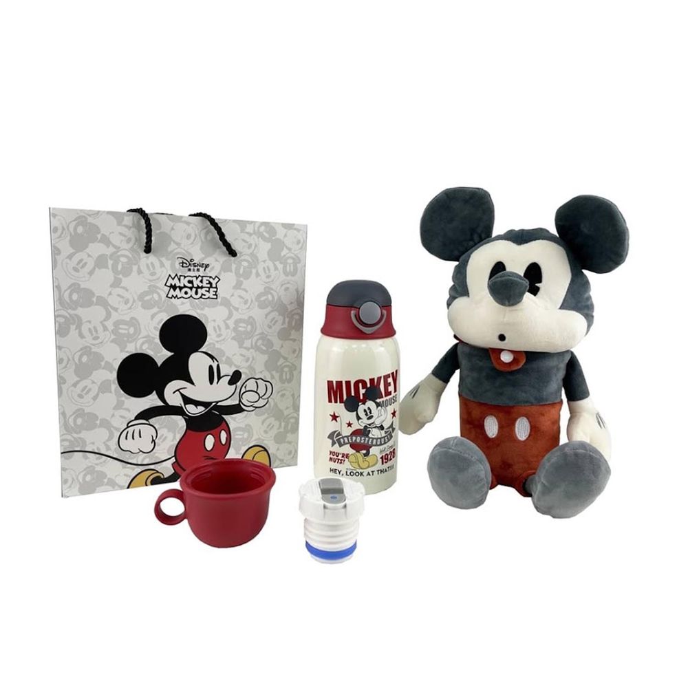 Disney系列玩偶保溫瓶組合620-640ml 禮盒-米奇