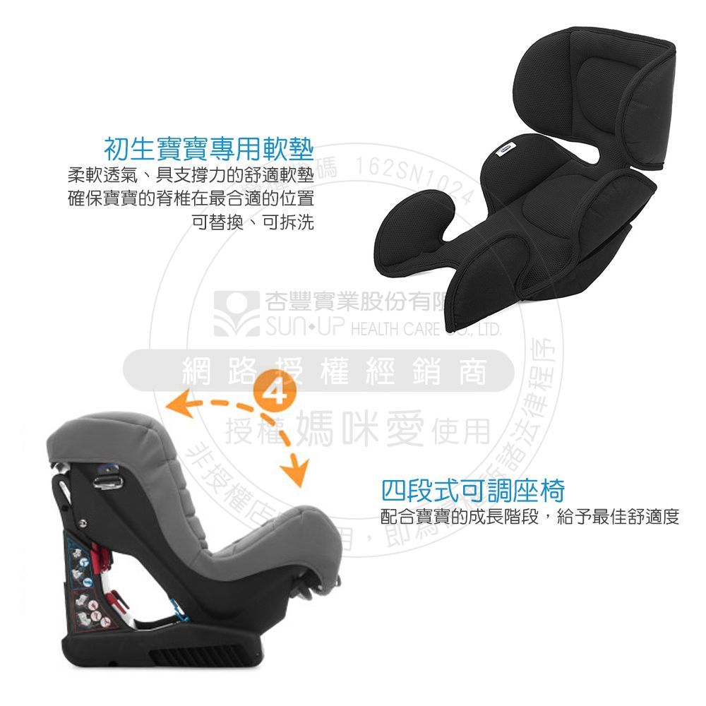 義大利 chicco - ELETTA comfort寶貝舒適全歲段安全汽座-熱浪藍