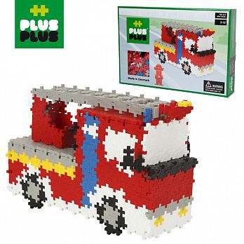 加加積木 PLUS PLUS - Mini小顆粒-彩虹系列-消防車760pcs