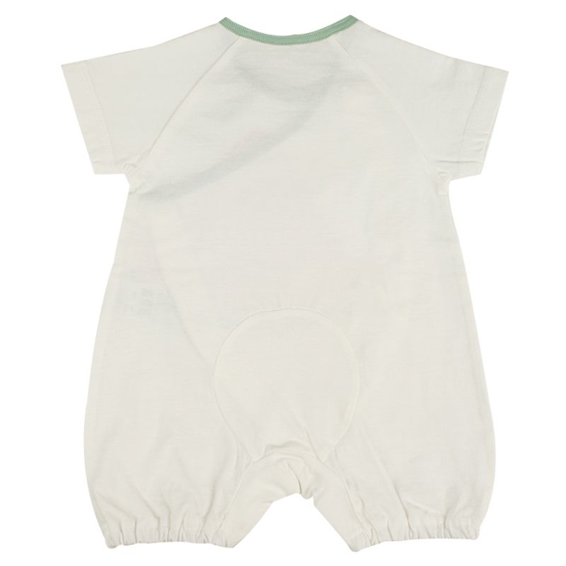 akachan honpo - 短袖兔裝-不露肚款-米白色 (50~60cm)