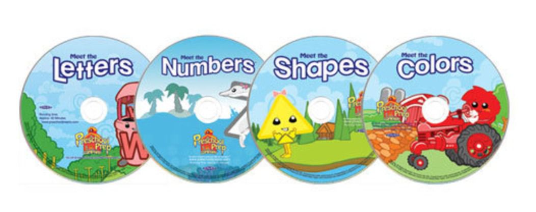 Preschool Prep - 基礎4DVD-4片