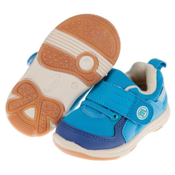 BABYVIEW - BABYVIEW活潑寶寶藍色透氣防滑寶寶學步鞋