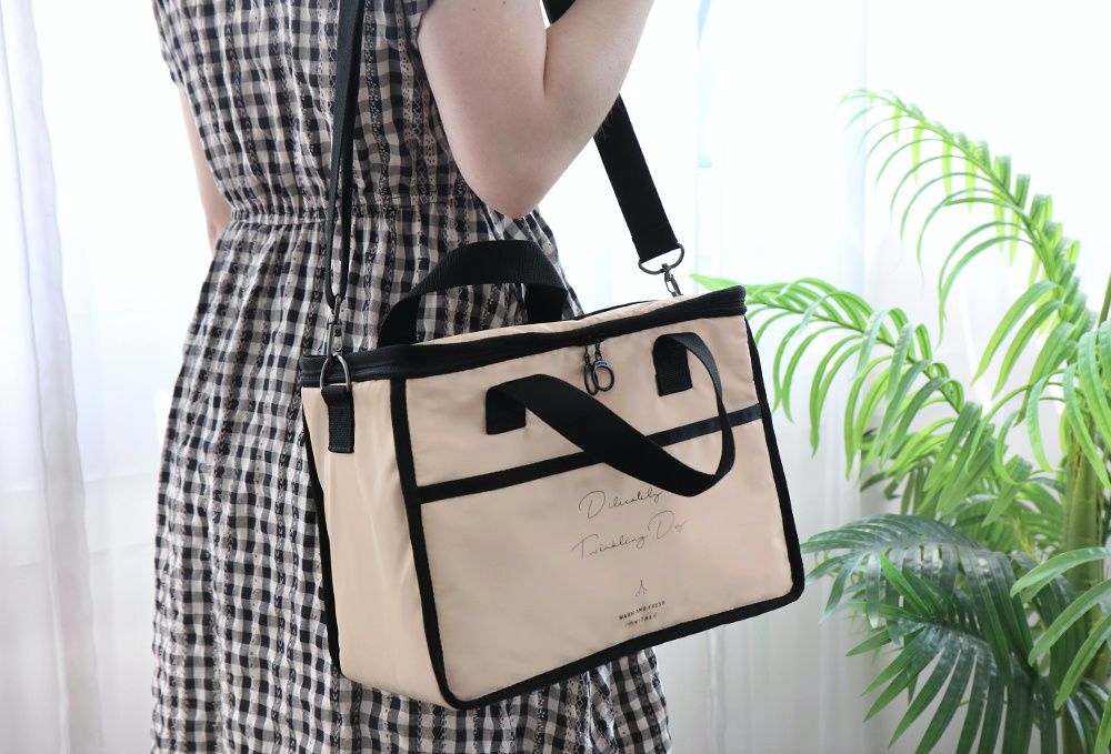 韓國 Conitale - 保冷保溫野餐袋/推車袋-迷霧藍