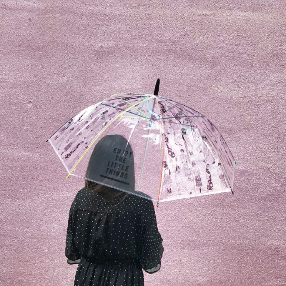 日本Caetla - Caetla Evereon 可替換式環保輕量傘-時尚女孩