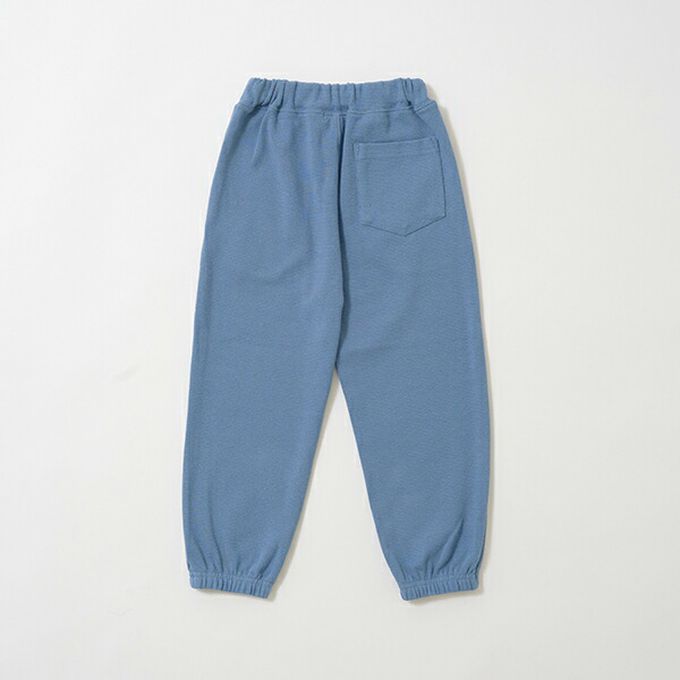 日本 b-ROOM - 彈性休閒素色運動風長褲-米杏