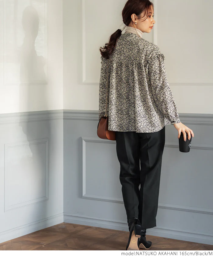 日本 COCA - 修身美型打褶西裝褲-芥黃