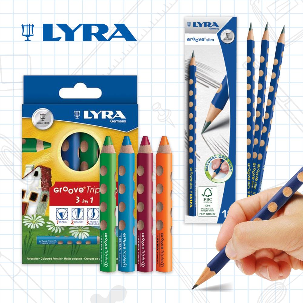 學齡孩童必備【德國 LYRA 洞洞筆】好抓好握好寫☛培養正確握姿