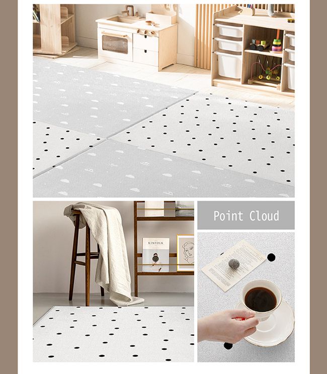 韓國 Parklon 帕龍 - 1.2cm puresoft 雙面地墊-笑臉米米 (130x190x1.2cm)