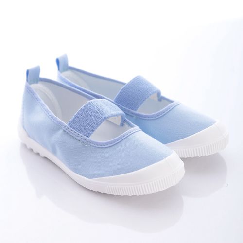 Moonstar日本月星 - 日本月星機能童鞋-日本製新改款幼兒園室內鞋鐵氟龍防潑版(中小童段)-淺藍