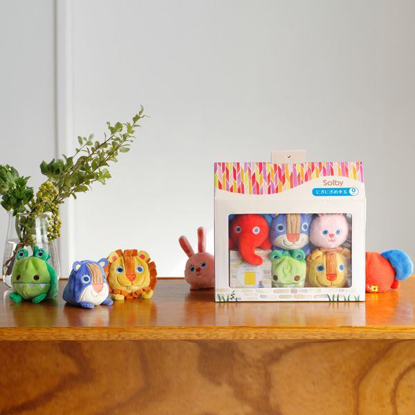 akachan honpo - Solby可愛動物布偶組