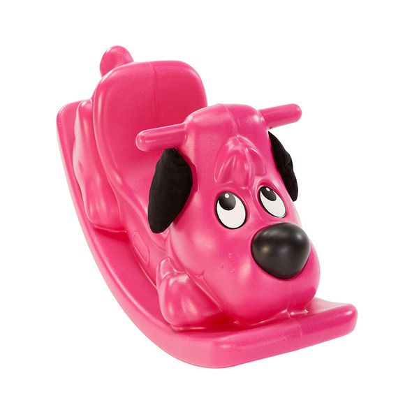 美國 Little Tikes - 飛狗搖椅-桃紅