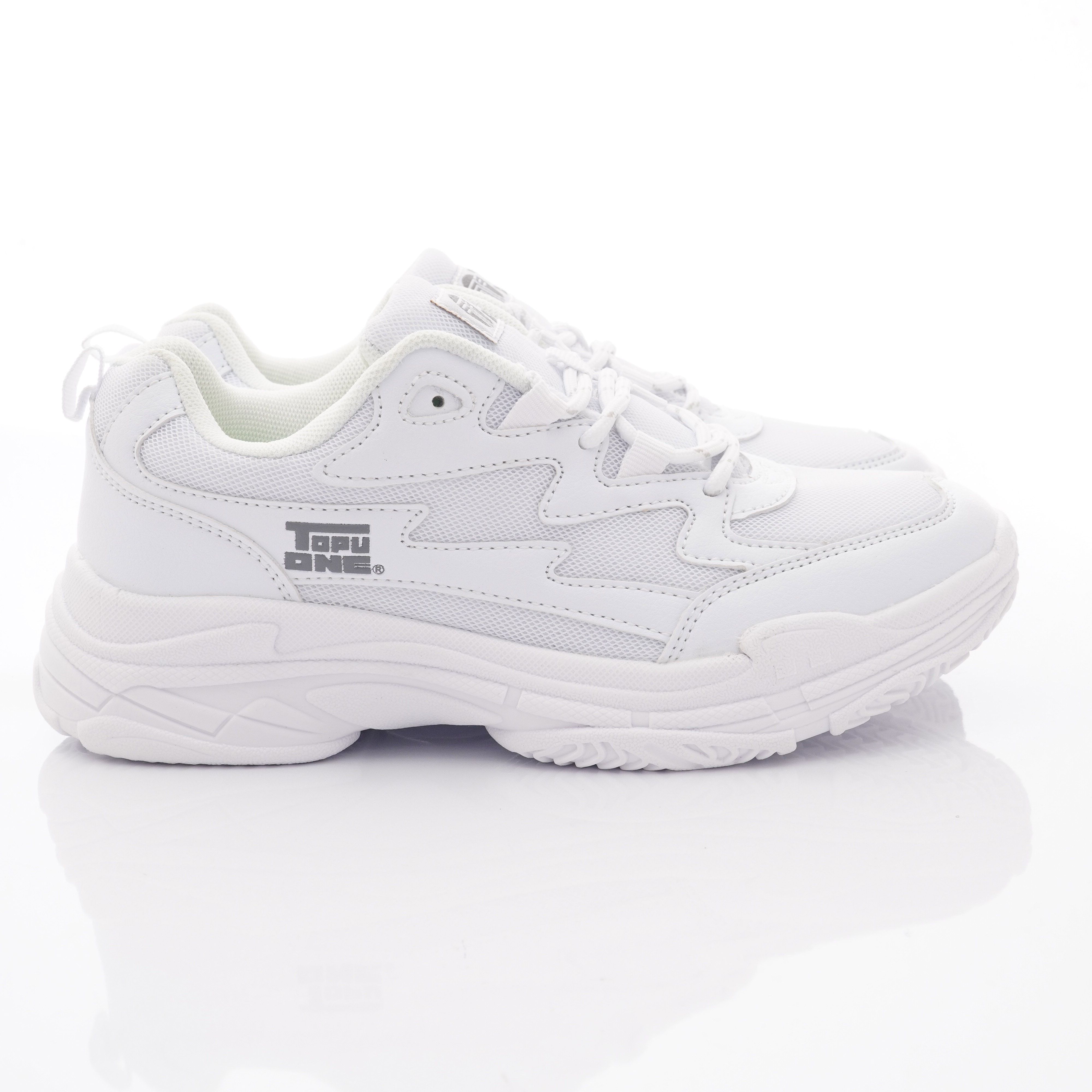 TOPUONE - 私校抗菌動力款(大童段)-白