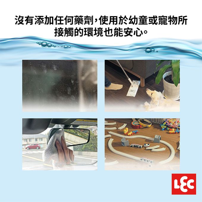 日本 LEC - 【激落君】日本製鹼性電解水去污噴劑補充包-360ml