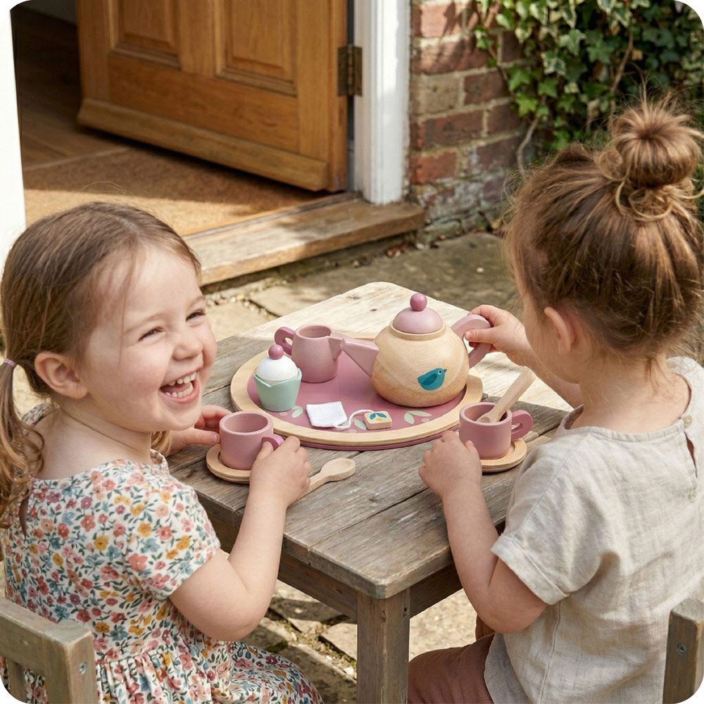 英倫玫瑰午茶組