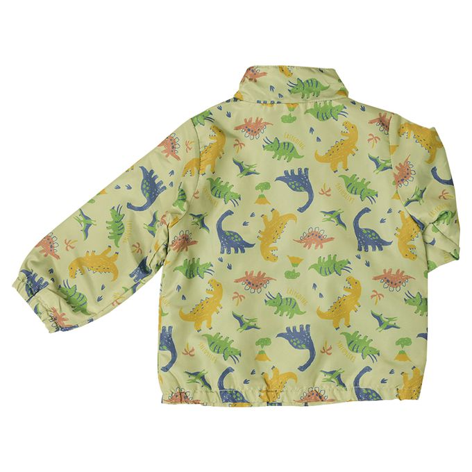 akachan honpo - 防風外套-恐龍-綠色
