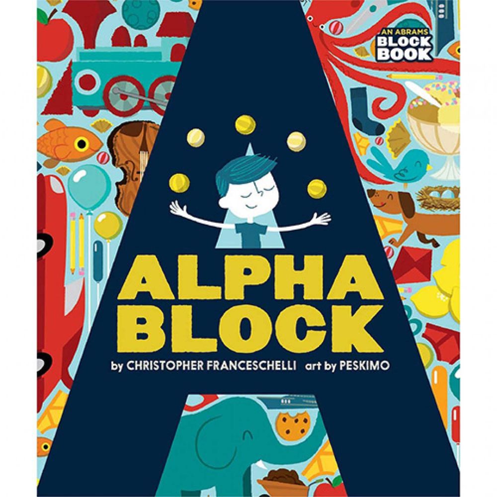 方塊認知硬頁書-Alphablock 單字ABC-精裝