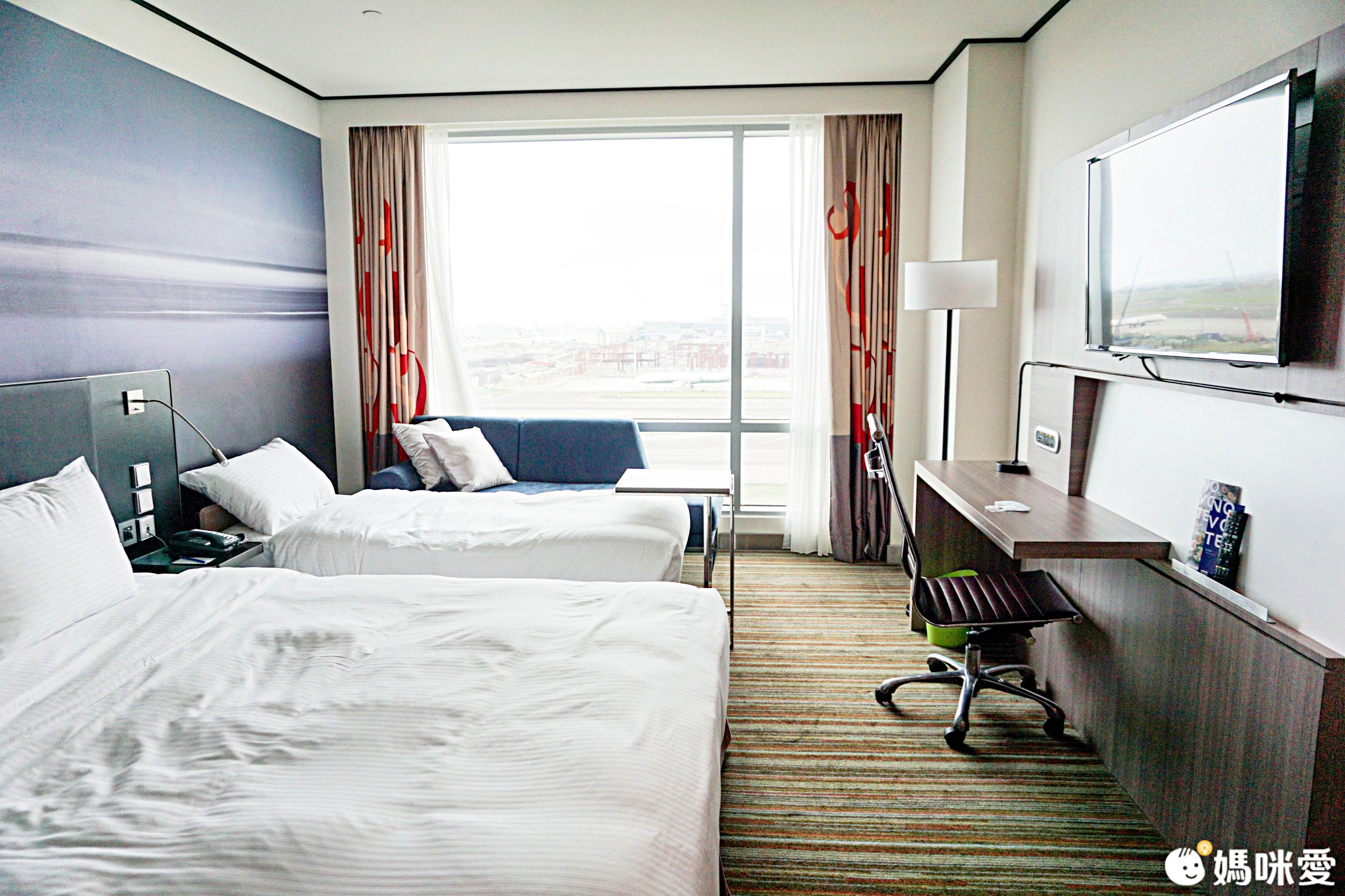 飛機控必追✈【台北諾富特華航桃園機場】二大一小一幼