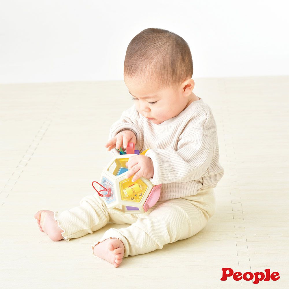 日本 People - 五感刺激洞洞球玩具(柔軟)-3m+