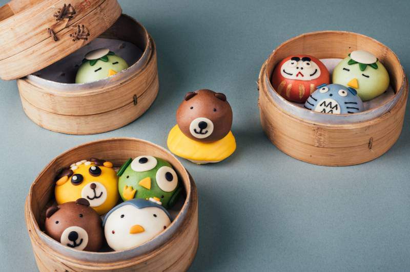 叁和院 - 可愛萌包子-宇宙人雙層紫心包-彩盒 (3入)-40g/顆