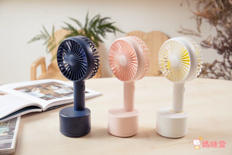 HealthLife 手持 / 電動擺頭兩用清涼小風扇