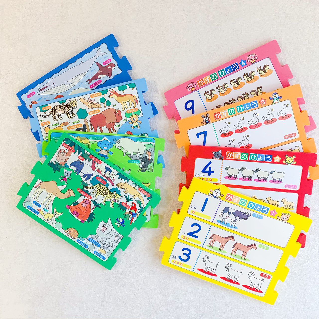 日本miki House - Pokapoka 動物軟拼圖