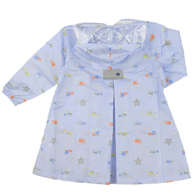 akachan honpo - 雨衣-交通工具-藍色