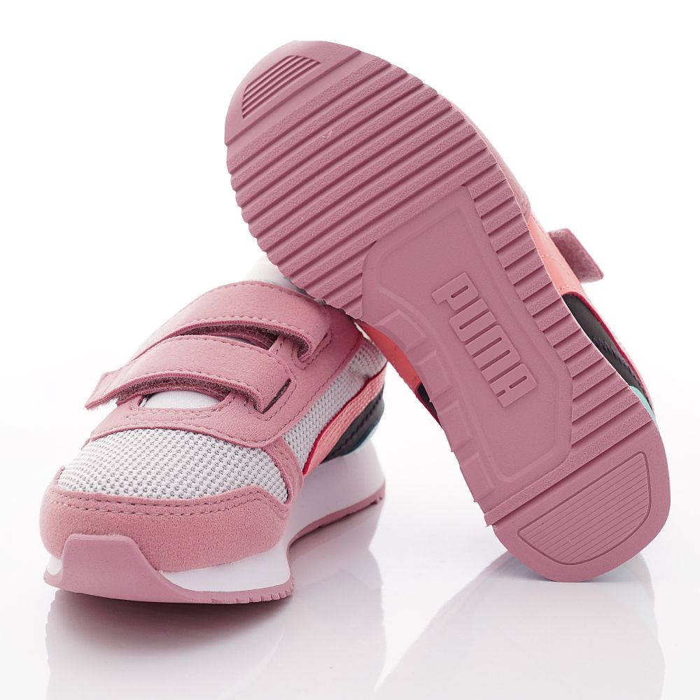 puma - 雙絆帶流線運動鞋款(中小童段)-粉