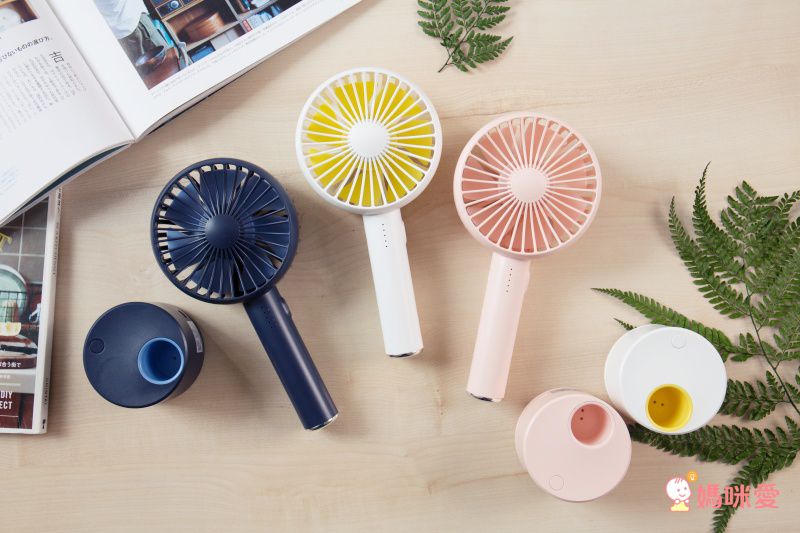 HealthLife 手持 / 電動擺頭兩用清涼小風扇