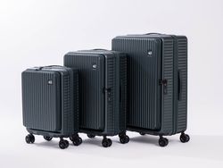 邁美嘉MyTravel - 前行者行李箱-前開式-松影綠