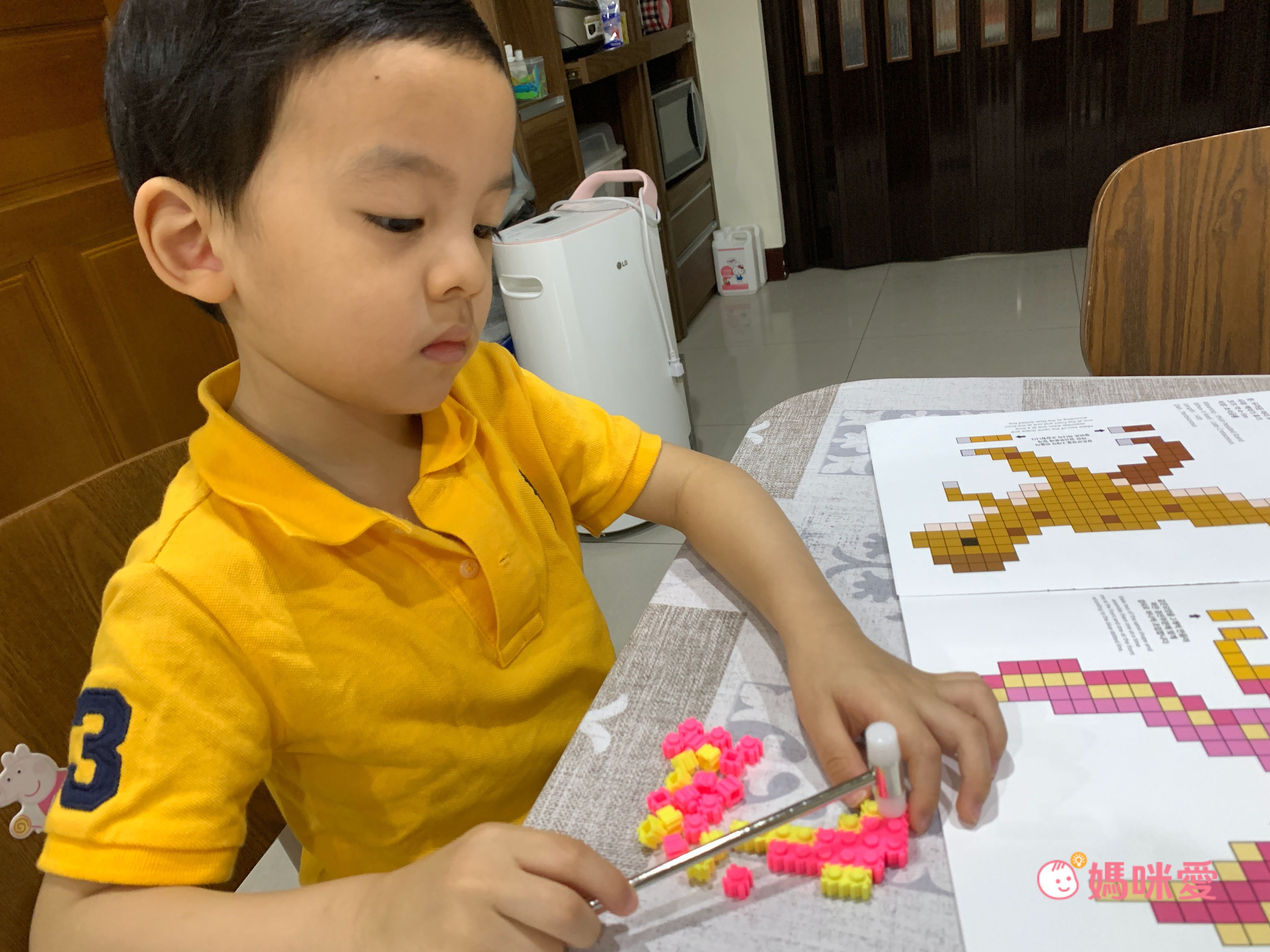 韓國 Color Story - 免燙拼豆-補充包165顆(緋紅/10mm)