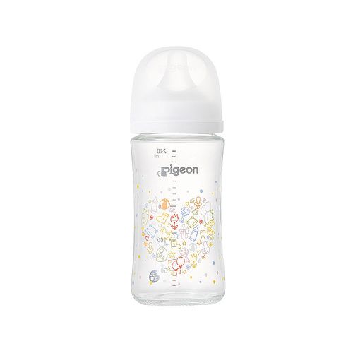 貝親 Pigeon - 第三代母乳實感玻璃奶瓶240ml-甜蜜夢境