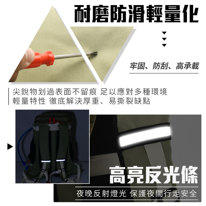 SHANER - 28L萬用機能山人包 (灰色)