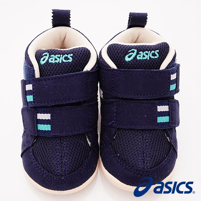 asics 亞瑟士 - SUKUSUKU護踝高支撐學步鞋款(寶寶段)-深藍