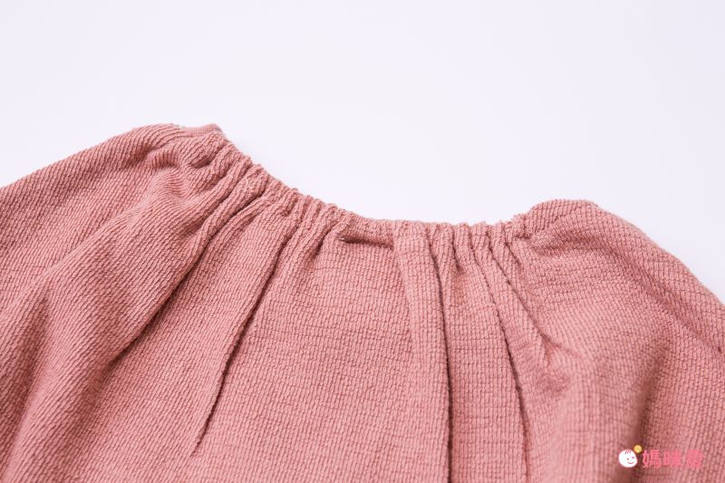 日本 ZOOLAND - 童趣印花圓領長袖上衣-吊帶小熊-薄荷綠