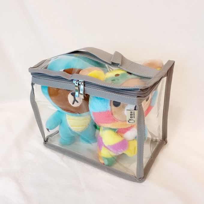 妞妞絲 - 透明收納袋-薄荷綠 (S)