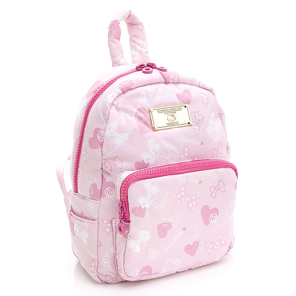 VOVAROVA - HELLO KITTY寶貝後背包-微粉愛戀-臺灣限定-粉 (20.5cmx10.5cmx26cm)